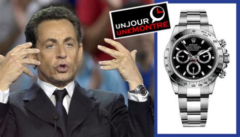 sarkozy rolex citation|Sarkozy Rolex daytona.